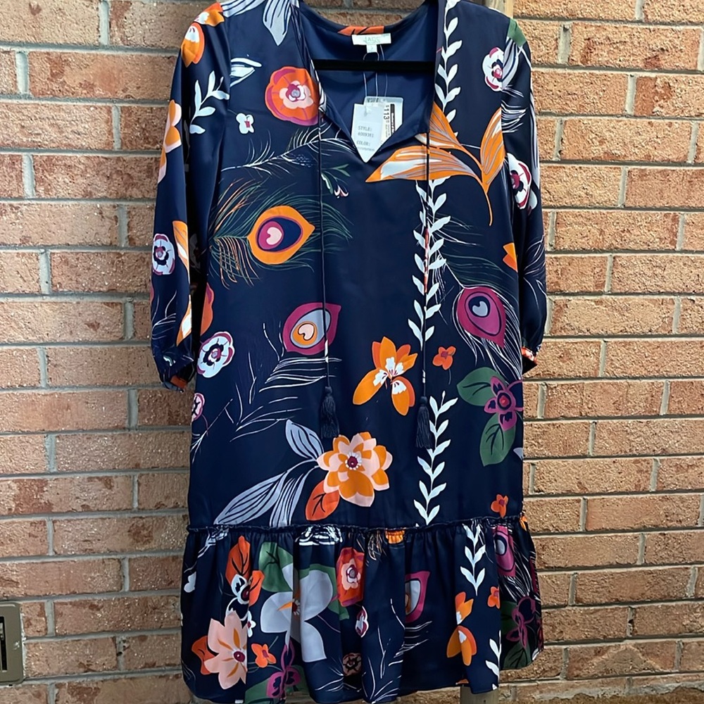 Jade Floral Shift Dress